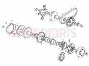 DERBI Variant Start-Courier 50 Variator