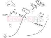 DERBI Variant Start-Courier 50 Instruments