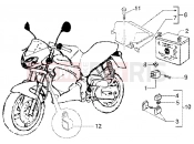 Battery-remote control switch - Gilera DNA GP Experience