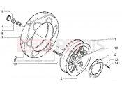 Rear wheel - Gilera DNA GP Experience