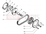 gilera Eaglet Clutch unit
