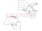 gilera Easy Moving Front and rear mudguard