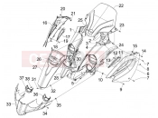 gilera 2009 Fuoco 500 Front shield
