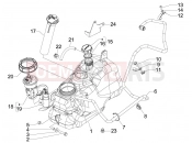 gilera 2009 Fuoco 500 Benzin tank