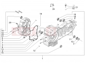 gilera 2010 Fuoco 500 Crankcase
