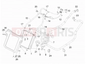gilera 2011 Fuoco 500 Cooling system
