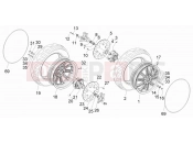gilera 2013 Fuoco 500 Front wheel