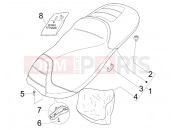 GILERA Fuoco 500 Saddle/seats
