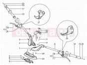 gilera 2007 GP 800 Handlebars - Master cil.