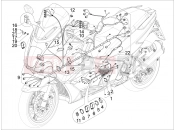 gilera 2009 GP 800 kábelezés