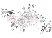 gilera 2011 GP 800 Rocking levers support unit