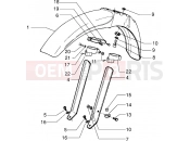 Front mudguard - Gilera GSM