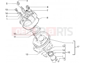 Head-cylinder-piston - Gilera GSM