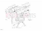 DUCATI 2008 Sportclassic GT1000 VERTICAL CYLINDER HEAD » VALVE DRIVE