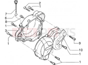 Half crankcase covers - Gilera H@k