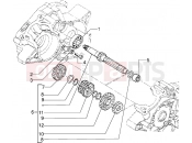 Main shaft - Gilera H@k