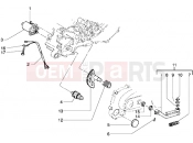 önindító motor - berugó - Gilera Ice