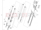 Front fork - Gilera RCR