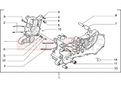 gilera Runner 50 2T Crankcase