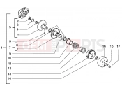 gilera Runner 50 2T Driven pulley