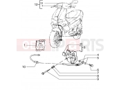 Front brake caliper - Transmissions - Gilera Runner 180 VXR