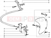 Petrol cap-steering wheel lock - Gilera Runner 180 VXR