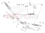 gilera 2006 Runner 50 Pure Jet SC Handlebars - Master cil.