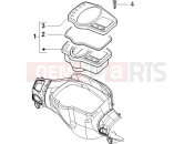 gilera 2005 Runner 50 Pure Jet Meter combination - Cruscotto