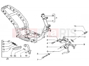 Chasis-central stand - Gilera Runner 50 SP