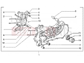 Crankase - Gilera Runner 50 SP