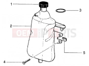 Expansion tank - Gilera Runner 50 SP