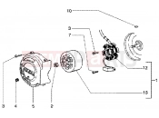 Flywheel magneto - Gilera Runner 50 SP