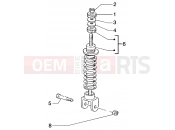 Rear damper - Gilera Runner 50 SP