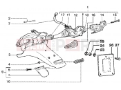 Rear tail lamp - Gilera Runner 50 SP