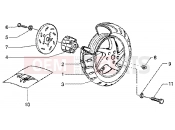 Rear wheel - Gilera Runner 50 SP