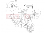 gilera 2007 Runner 50 SP -SC- Remote control switches - Battery - Horn