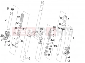 GILERA Runner 50 SP -SC- Fork's components (MVP)
