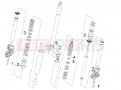 GILERA Runner 50 SP -SC- Fork's components (Wuxi Top)