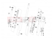 gilera 2010 Runner 50 SP Fork's components (Wuxi Top)