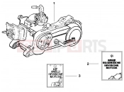 gilera 2013 Runner 50 SP Engine, assembly