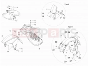 gilera 2014 Runner 50 SP Wheel huosing - Mudguard