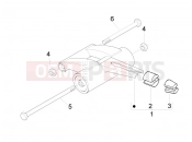 gilera 2018 Runner 50 SP Swinging arm