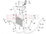 gilera 2007 Runner 50 SP Cooling system