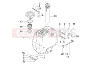gilera 2011 Runner 125 ST 4T Benzin tank