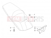 gilera 2012 Runner 125 ST 4T Saddle/seats