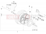 gilera 2013 Runner 125 ST 4T Front wheel