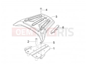 gilera 2013 Runner 125 ST 4T Rear luggage rack