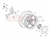 gilera 2014 Runner 125 ST 4T Rear wheel