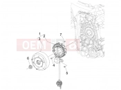 gilera 2016 Runner 125 ST 4T Flywheel magneto