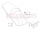 GILERA Runner 200 ST 4T Saddle/seats